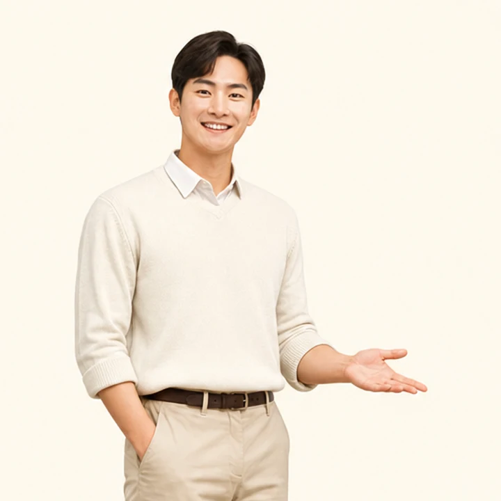 법인 장기렌트카 상담 신청을 안내하는 담당자